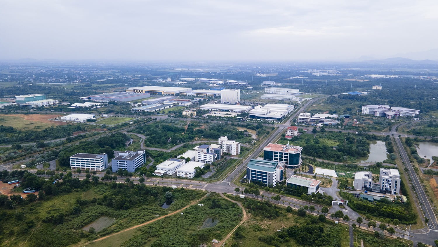 Toàn cảnh khu công nghệ cao Hòa Lạc
