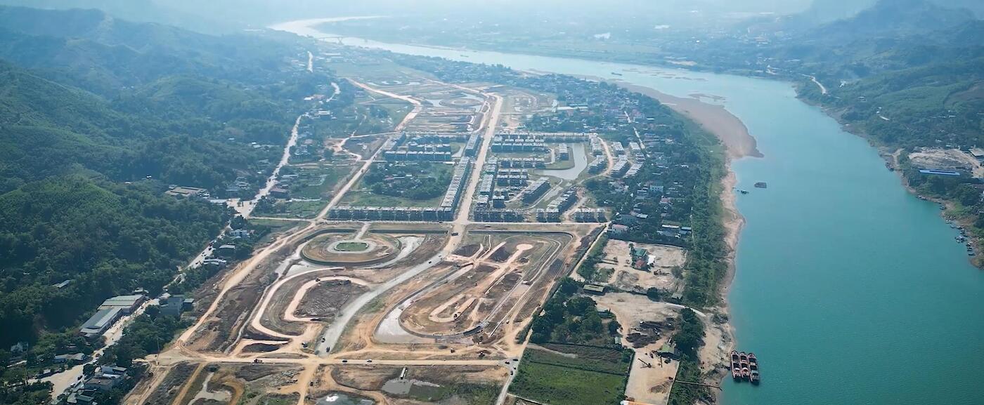 Toàn cảnh dự án Dasong Village tháng 1/2026