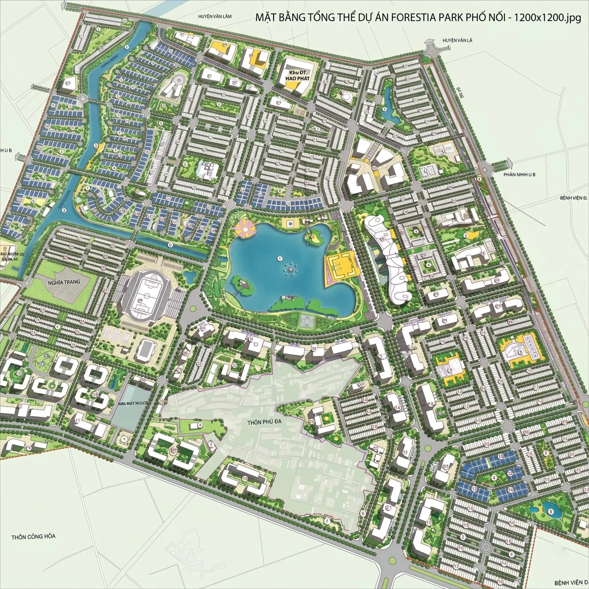 Quy hoạch dự án Forestia Park